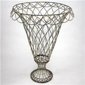 Macetas Colgantes Decorativas Hechas a Mano para Interiores, Macetero Colgante de Metal Galvanizado con Cadena - Product Image 4