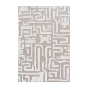 Newest Trending Abstract Pattern Rectangle Area <b>Rug</b> Modern Gray White Flat Weave Wool Acrylic Non-Slip <b>Living</b> <b>Room</b> Indoor Use - Product Image 1
