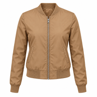 Blouson Bomber Grande Taille pour Femmes, Service OEM, Blousons Bomber pour Femmes les Plus Vendus, Coupe-Vent Respirant, Design de Logo Personnalisé