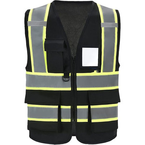 Gilet haute visibilité léger, imperméable, coupe-vent, écologique, respirant, en toile, pour la sécurité en extérieur, envoyé par Dress Sports - Product Image 1