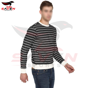Sudadera para hombre con logo personalizado impreso, producto de la más alta calidad, sudadera de cuello redondo de forro polar grueso para hombre - Product Image 2