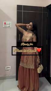 Ensemble ethnique festif trois pièces Zimmy Choo avec broderie sequinée, haut, pantalon palazzo et dupatta pour femmes, tailles M à XXL - Product Image 5