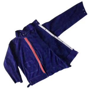 Best Performance Workwear Split Leather Welders <b>Jacket</b> Reflective Safety Clothing Industrial <b>Work</b> Heat Resistant - Product Image 2