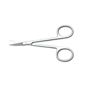 กรรไกรตัดเยื่อแก้วแบบตรง สแตนเลสสตีล สำหรับการผ่าตัด ขนาด 115 มม. รุ่น 03-320-115 สำหรับการตัดที่แม่นยำ - Product Image 3