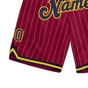 <b>Customized</b> Sports Team Shorts 100% Polyester Mesh Sublimated Club Name Training Basketball Athletic Shorts for Teamwear - Product Image 2