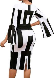 Robe Polo Raffinée pour Femme - Coupe Slim à Manches Courtes - Détail Contrastant Personnalisable - Tenue Sportive Féminine - Product Image 6