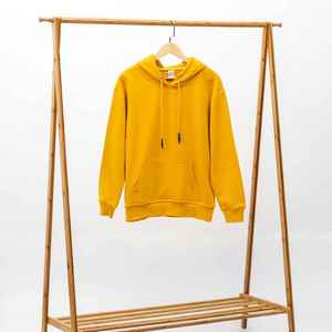 custom 350gsm <b>Terry</b> 10.5oz High Quality 80% Cotton 15% Polyester Hoodies Mens Pullover <b>Bulk</b> Oversized Hoodie - Product Image 2