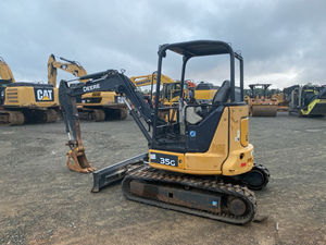 Miniexcavadora 35G de 2015 Lista para Trabajos de Excavación y Construcción Compactos - Product Image 3