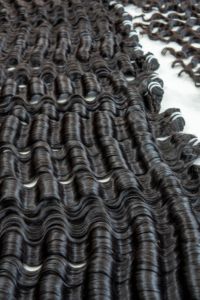 Extensiones de cabello brasileño de 32 pulgadas de largo, cabello torcido de onda del océano profundo, trenzado de ganchillo, Color Natural, humano vietnamita crudo, a granel, barato - Product Image 2