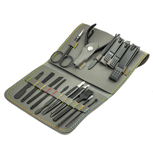 Stainless Steel Beauty Care Accessories Compact Travel Manicure <b>Set</b> with Complete <b>Nail</b> Care Tools for Men Women and Families - Product Image 4