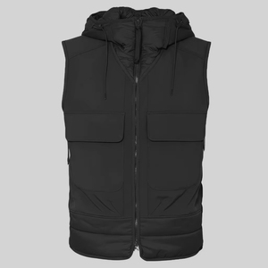 Chaleco acolchado de invierno para hombre, sin mangas, cálido, chaleco térmico, ropa de caza, moda urbana hip hop, chaleco táctico para hombre - Product Image 1