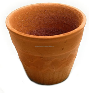 ถ้วยดินเผาทรงกลมทำด้วยมือดีไซน์ใหม่ถ้วยชากาแฟ lassi kulfi ขนมนม kullad kulhar 100มล. ดีไซน์ใหม่ - Product Image 4