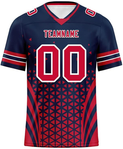 Camiseta de Rugby Personalizada para Hombre, Transpirable, Ligera, Antibacteriana, de Secado Rápido, 100% Poliéster, Servicio OEM - Product Image 3