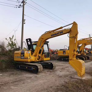 Excavatrice Komatsu de 11 tonnes, excavatrice miniature Komatsu PC110 d'origine japonaise, excavatrices d'<span class=keywords><strong>occasion</strong></span> à prix avantageux - Product Image 1