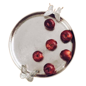 ถาดอลูมิเนียมทรงรี เกรดอาหาร ผิวมันเงา ลายใบไม้ ดีไซน์หรูหรา สำหรับเสิร์ฟอาหาร สไตล์ยุโรป - Product Image 4