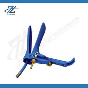 Espéculo vaginal profesional de tamaño mediano con tubo de evacuación de humo, instrumento ginecológico LEEP de acero inoxidable alemán - Product Image 2