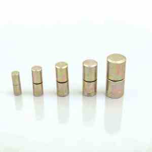 Bisagras de barril de 5 pulgadas (30 mm) de acero pulido, contemporáneas, ajustables 180 grados, componente de herraje para alineación de estructura de puerta - Product Image 1