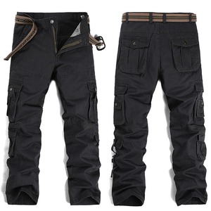 Men's Casual cargo pants Style Side Pocket Fashion <b>Trousers</b> Custom LOGO Jogger pants - Product Image 6