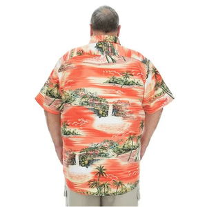 Camisas Hawaianas con Logotipo Personalizado, Camisas Tropicales Casuales, Camisas Aloha Modernas, Camisas de Playa con Botones y Estampado Floral de Verano - Product Image 2