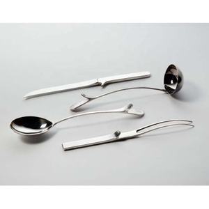 Ensemble de couverts réutilisables de table de mariage de conception étonnante de brindille polie argentée cuillère et fourchette ensembles de couverts de vaisselle d'acier inoxydable - Product Image 1