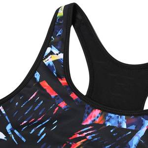 Sujetador deportivo para mujer, sujetador deportivo con acabado liso, sujetador deportivo sin costuras, sujetador deportivo de doble capa para mujer, sujetador deportivo con diseño de soporte - Product Image 5
