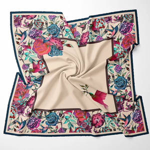 Tela de Satén Suave para Bufandas con Impresión Personalizada, para Promoción de Negocios, Eventos y Marketing, Marca Europea Israel Island, OEM ODM - Product Image 3