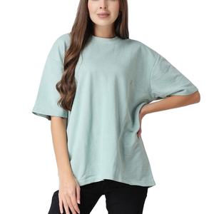 Camisetas de mujer de algodón y poliéster de alta calidad, camiseta ajustada suave con logotipo personalizado para mujer con proveedor de logotipo de Bangladesh - Product Image 6