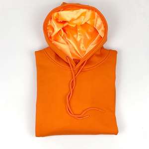 เสื้อฮู้ดผู้ชายผ้าฟลีซหนานุ่ม โพลีเอสเตอร์/คอตตอน ทรงหลวม สีพื้น สำหรับฤดูหนาว แบบยูนิเซ็กซ์ พิมพ์ลายดิจิทัล ODM - Product Image 2