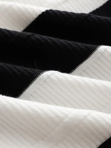 Pull tricoté personnalisé pour homme, col rond, color block, rayures, décontracté, streetwear, automne-hiver, vente en gros, OEM, Top 20 - Product Image 6