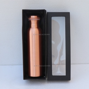 Botella de Agua de Cobre 100% Puro de la Mejor Calidad, Hecha a Mano, 950 ml, a Prueba de Fugas, Ecológica, con Recubrimiento Anticorrosión, Logotipo Personalizado - Product Image 6