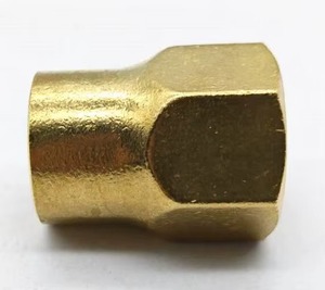 Raccord de plomberie à écrou évasé long, en fonte, pour basse pression, surface polie, filetage NPT/BSPT - Product Image 3