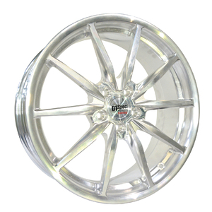 D1Spec Forged Aluminum Multi <b>Spoke</b> <b>Wheel</b> Polished Finish Passenger Car Rim - Product Image 2