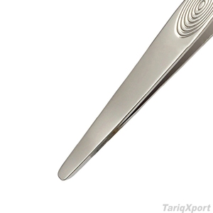 Pince à épiler professionnelle incurvée en acier inoxydable, pointe fine, écologique, légère, manche confortable, outils de beauté personnalisés - Product Image 3