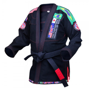 Kimono de Jiu-Jitsu Brésilien (BJJ) en Coton Personnalisé, Tissage Perlé, Respirant, Ripstop, Pantalon, OEM, Marque Privée, Tenue d'Arts Martiaux - Product Image 1