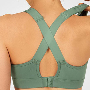 Sujetador Deportivo de Yoga para Mujer, Hecho en Pakistán, con Soporte Alto, Logotipo Frontal, Tela de Spandex/Poliéster, Opciones Personalizables, Alta Calidad - Product Image 6