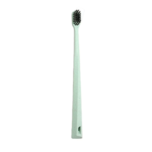 Wholesale Eco-friendly Biodegradable <b>Wheat</b> Straw Toothbrush Portable Beauty Hotel Travel Toothbrush - Product Image 2