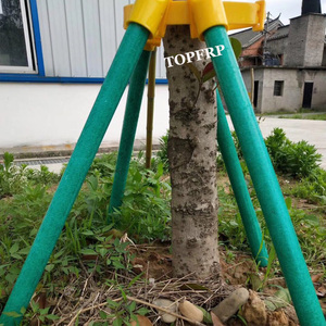 High Strength FRP Pultruded Round Tubes GFRP Composite <b>Plastic</b> Support <b>Rod</b> for Tree - Product Image 4