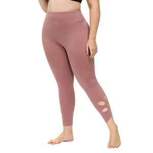 New Plus Size Lightweight High Waist Women <b>Leggings</b> New Arrival Solid Color High Waist Women Yoga <b>Leggings</b> - Product Image 3