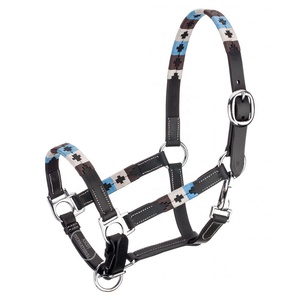 Top Premium Quality English Saddle Style Halter Diseños personalizados Polo Argentine Horse Leather con accesorios SS - Product Image 6