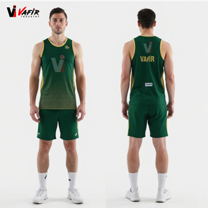 Maillot de football américain 7v7 sublimé, respirant, antibactérien, anti-UV, séchage rapide, en Spandex/Polyester - Product Image 1