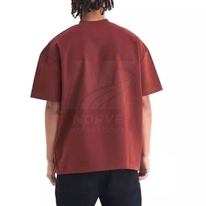 เสื้อยืดเปล่าอเนกประสงค์สำหรับเสื้อผ้าลำลองออกแบบมาเพื่อความสบายผ่อนคลายและมีสไตล์เสื้อยืดเปล่า - Product Image 3