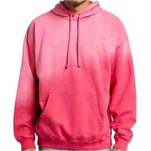 Sweat à capuche délavé pour homme en coton, style streetwear décontracté, coupe ample avec poche - Product Image 1