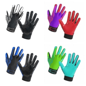 Reliable American Football <b>Gloves</b> Wholesale Custom Logo Joint Protection Comfort Padding American Football <b>Gloves</b> For Men Women - Product Image 1