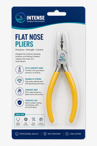 Alicates Profesionales de Punta Plana para Joyería, Acero Inoxidable, Herramienta para Dar Forma a Alambres y Abalorios, Logotipo Personalizado, Fabricante OEM - Product Image 5