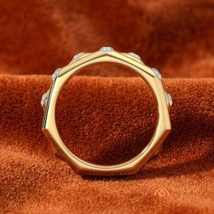 Moissanite <b>Ring</b> Pear Cut Halo Wide Band Gold Plated 925 Sterling <b>Silver</b> <b>Statement</b> <b>Ring</b> for Women Los Angeles Fashion Jewelry LA - Product Image 4