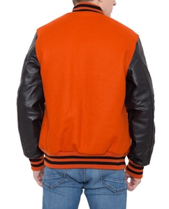 2025 Custom Design Wool Material Women's Crop Varsity Jacket High Street 100% Breathable Waterproof Stand Collar Embroidery - Product Image 2
