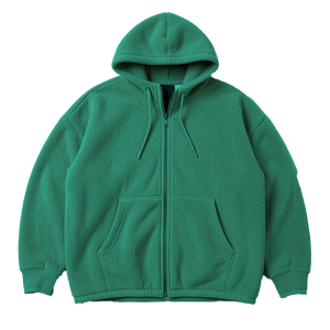 เสื้อฮู้ดซิปโอเวอร์ไซส์สำหรับผู้ชายและผู้หญิง สไตล์สตรีทแวร์ ผ้าฟลีซผสมคอตตอน สวมใส่สบาย ล้างสีแบบสโตนวอช หน้าผ้าหนา รับผลิตแบบ OEM - Product Image 1