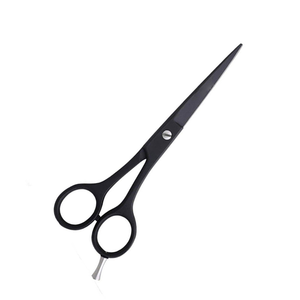 Nuevas Tijeras Profesionales de Belleza y Barbería de 6 Pulgadas, Hoja de Acero Inoxidable de Titanio, Mango de Cerámica, Rectas, para Zurdos - Product Image 4