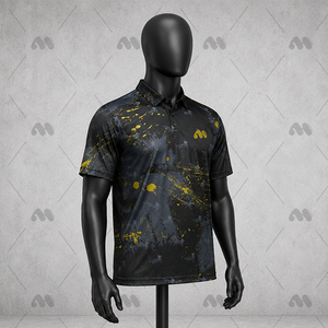 Camiseta de Fútbol Personalizada por Sublimación, 100% Poliéster, Cuello en V, Secado Rápido, Impresa para Deporte, para Entrenamiento de Equipo - Product Image 1