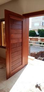 Portes intérieures en bois de manguier massif au design moderne, imperméables et écologiques, pour maisons et meubles de maison, utilisation intérieure/extérieure, taille 7x3 - Product Image 2